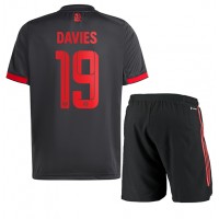 Bayern Munich Alphonso Davies #19 Tredje sæt Børn 2022-23 Kortærmet (+ Korte bukser)